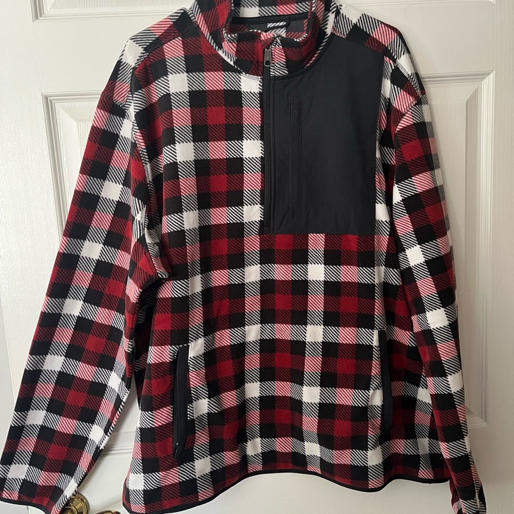 MEN’S XL Duluth Trading very soft fleece 1/4 zip pullover